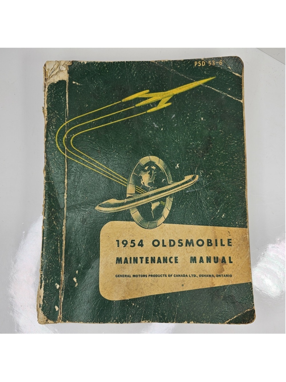 1954 Oldsmobile Maintenance Service Manual GM Canada Original PSD 53-6 Vintage